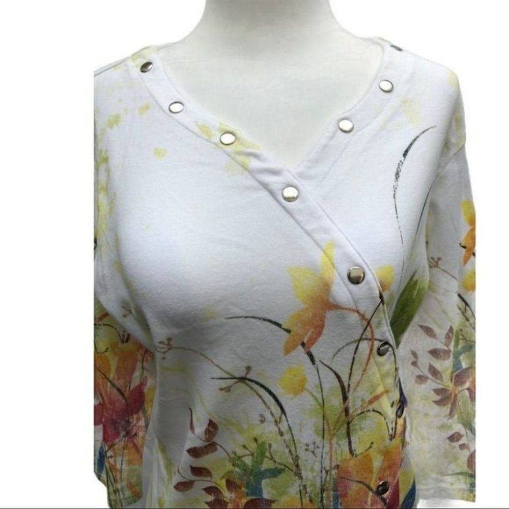 IMPULSE California Asymmetrical Cotton Top